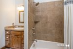 Lower Level Full Bath- Single Vanity and Tub/Shower Combo 